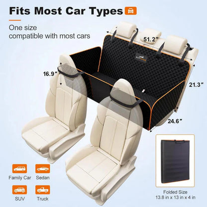 BlitzPaws™ - Hard Bottom Dog Seat Cover